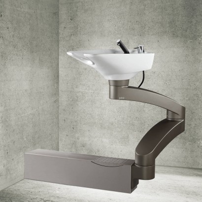 Pivoting backwash unit Contura Swing Wall