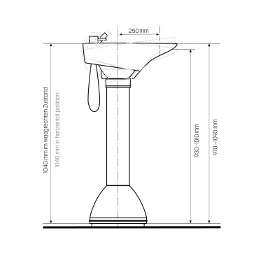 Dimensional drawing Contura Solo