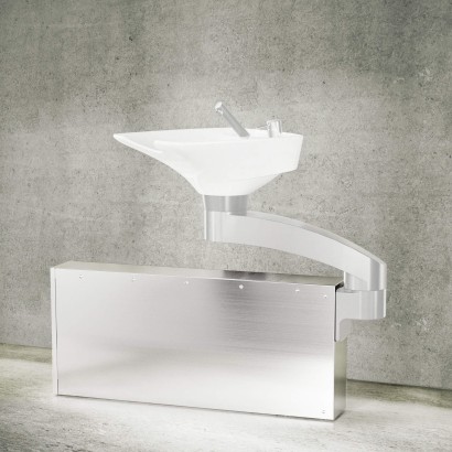 Wall channel for Contura Mono with wall connection