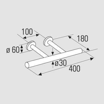 Footrest Atrium - technical data