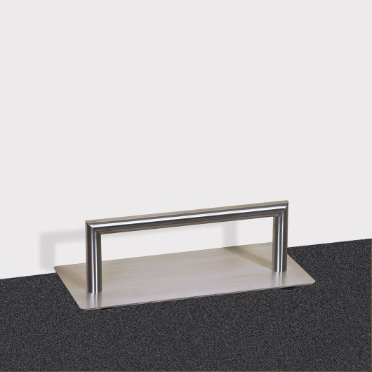 Fußstütze Forum Bodenmontage mit Bodenplatte